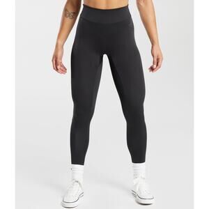 NWOT Gymshark Power Regular Leggings Black Size S